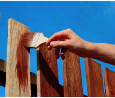 Paint the fence