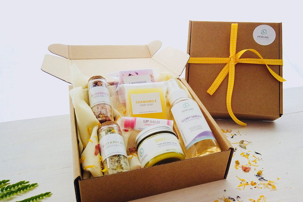 Thumbnail: New Mom & Baby Gift Box by Moelian