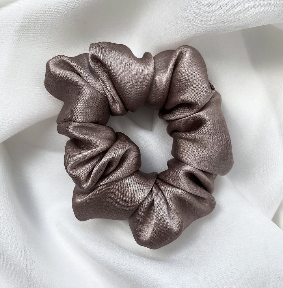Jedwabna scrunchie MINI Alice
