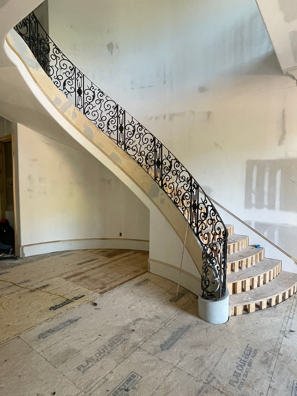 metal inricate railing progress1.jpg