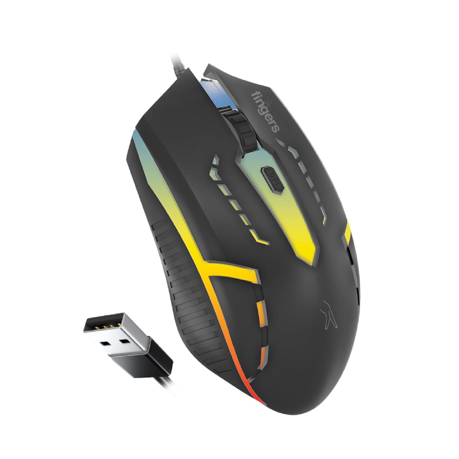 FINGERS BlazingHit Wired USB Mouse