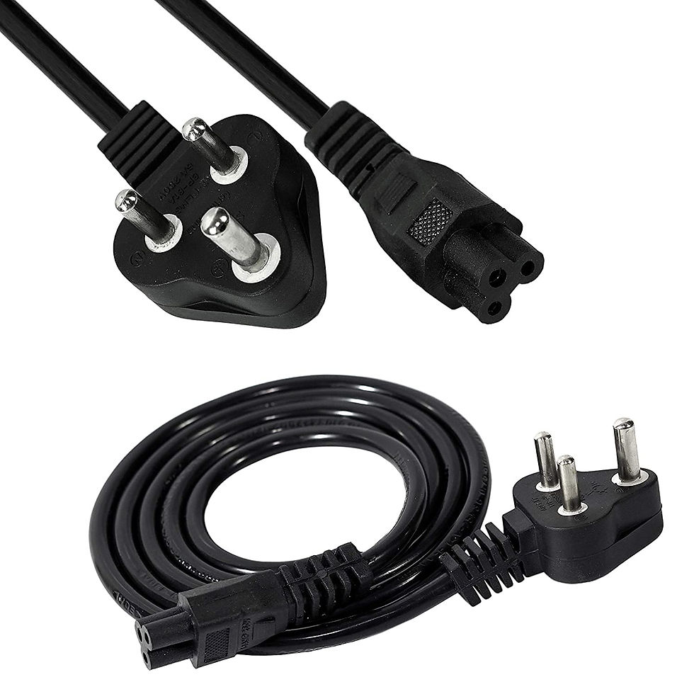 Thumbnail: RVIKE CABLE POWER CORD LAPTOP 01.50 M