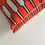 Thumbnail: cushion Orange Cabled