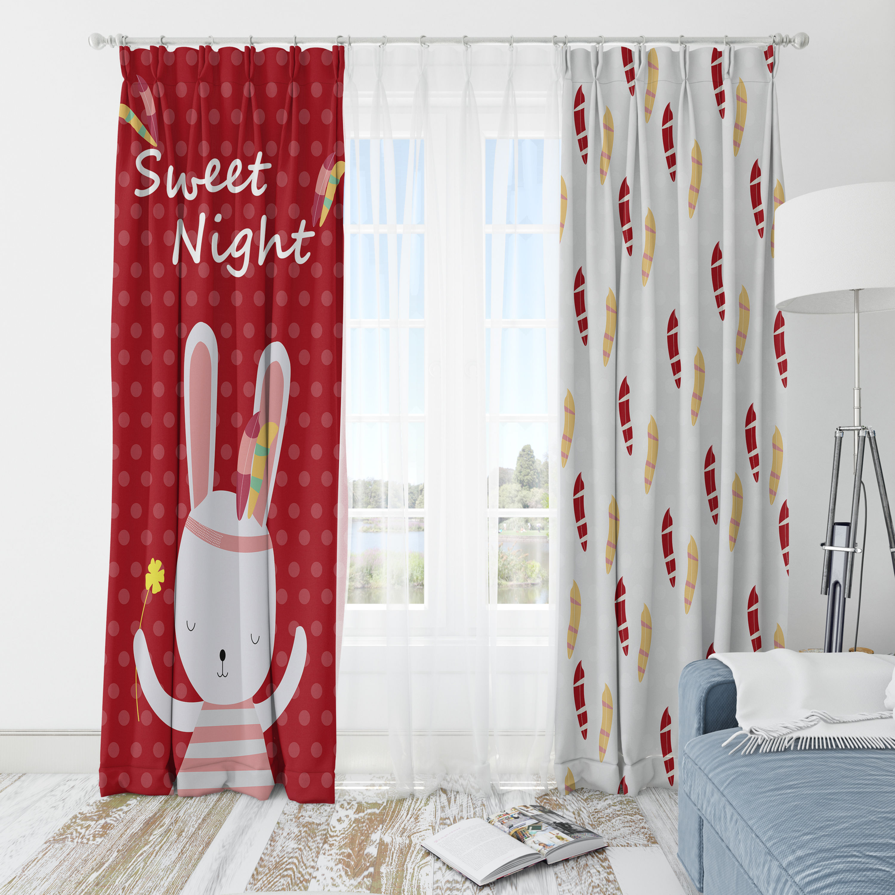 )Kids Curtains  CF0350