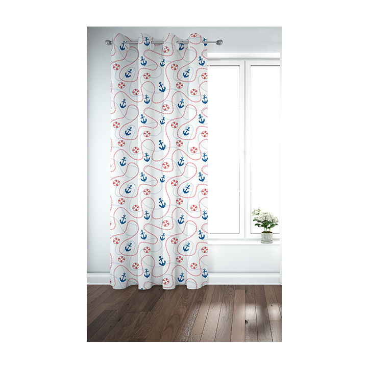 Thumbnail: Living/Bed Room Curtain FD0591 (1 Panel 130W*260H)