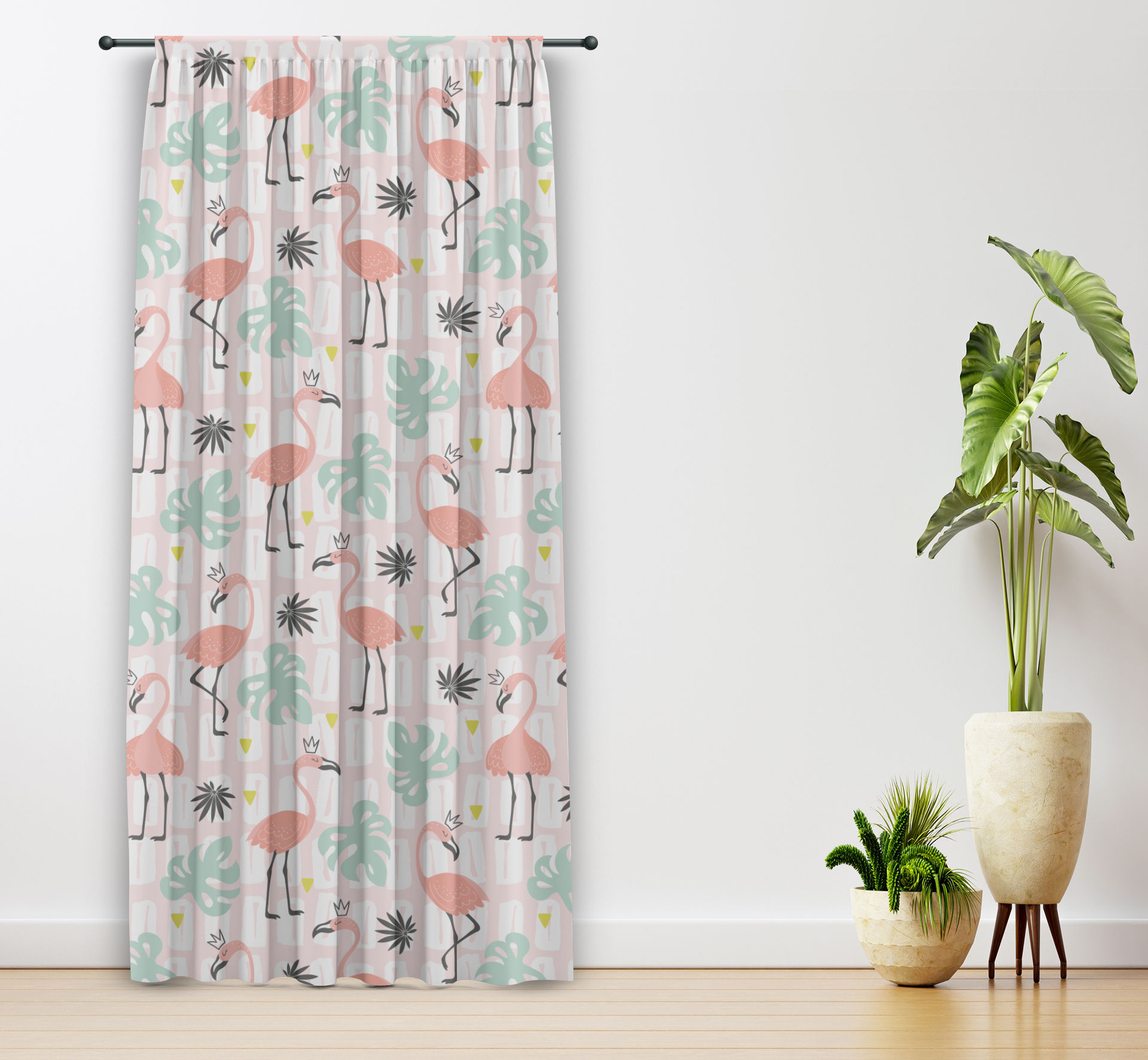Living/Bed Room Curtain PR1507 (1 panel 130W*260H)