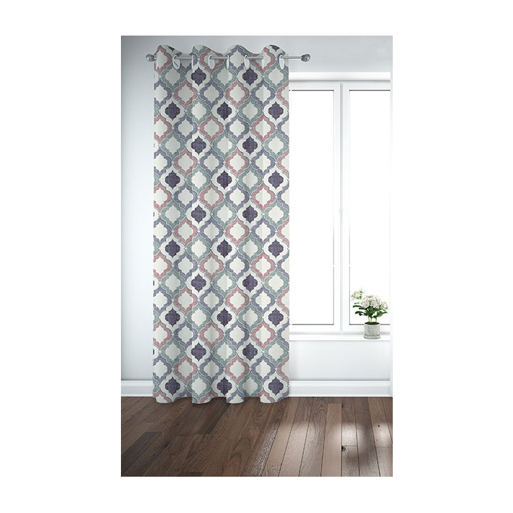 Thumbnail: Living/Bed Room Curtain PR1610 (1 Panel 130W*260H)