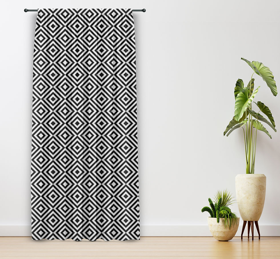 Living/Bed Room Curtain FD00143 (1 Panel 130W*260H)