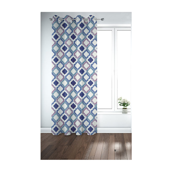 Thumbnail: Living/Bed Room Curtain PR1610 (1 Panel 130W*260H)