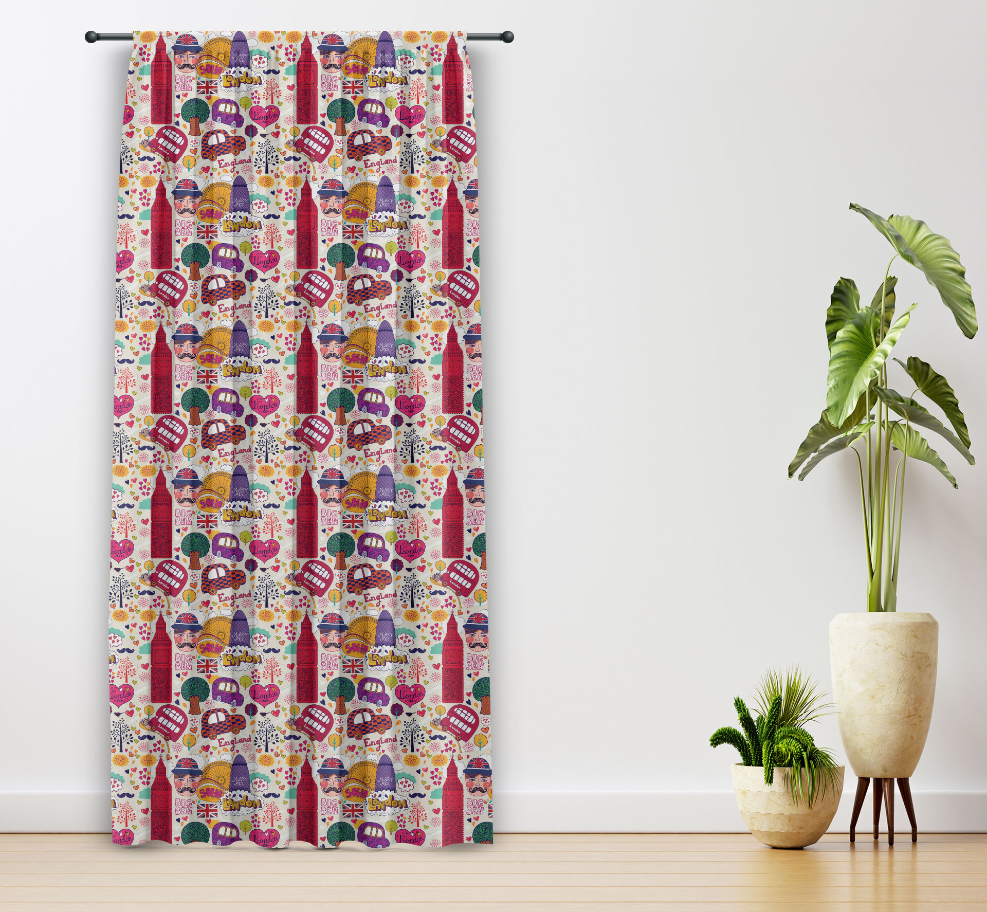 Kids Curtains PR1032A (1 panel 130W*260H)