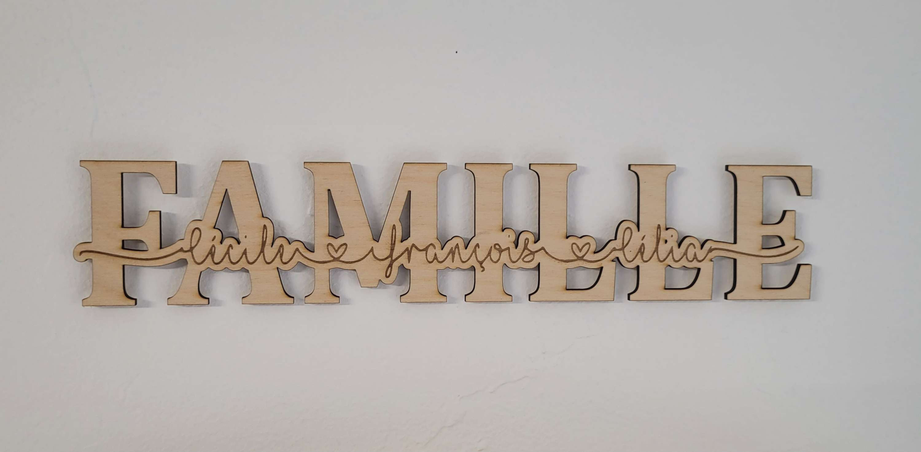 Famille décoration murale 