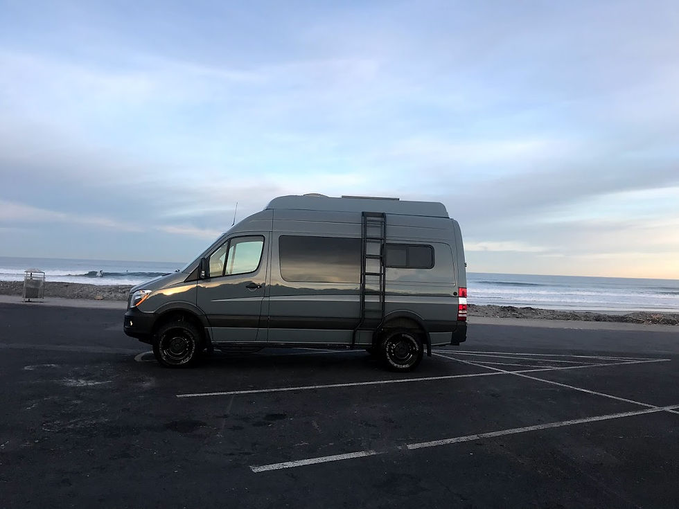 Colorado Campervan Pop Top Full View