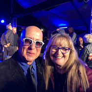 With Paul Shaffer
