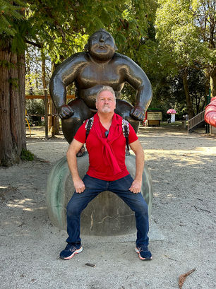 Aspiring Sumo wrestler