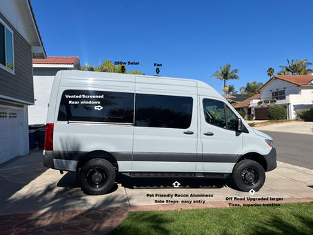 Transforming our 2025 AWD Sprinter Crew Van: Family Friendly Modular Adventure van on a budget and still feature rich to make camping and traveling a dream. **SOLD**