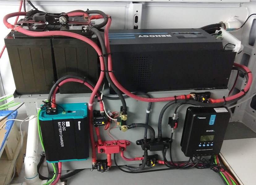 Inverters and shore power