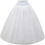 Thumbnail: A-line Hoopless Petticoat Crinoline Underskirt