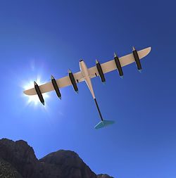 Two military officers presenting at a french defense drone conference
