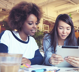 Students with iPad