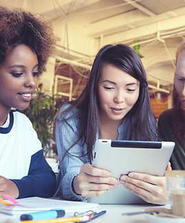 Students with iPad
