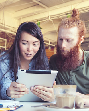 Students with iPad