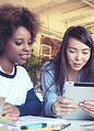 Students with iPad