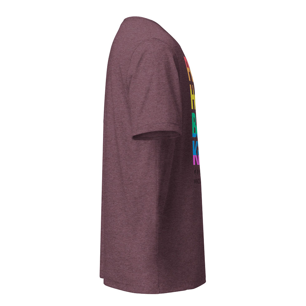 Thumbnail: Vintage look T shirt- Rainbow