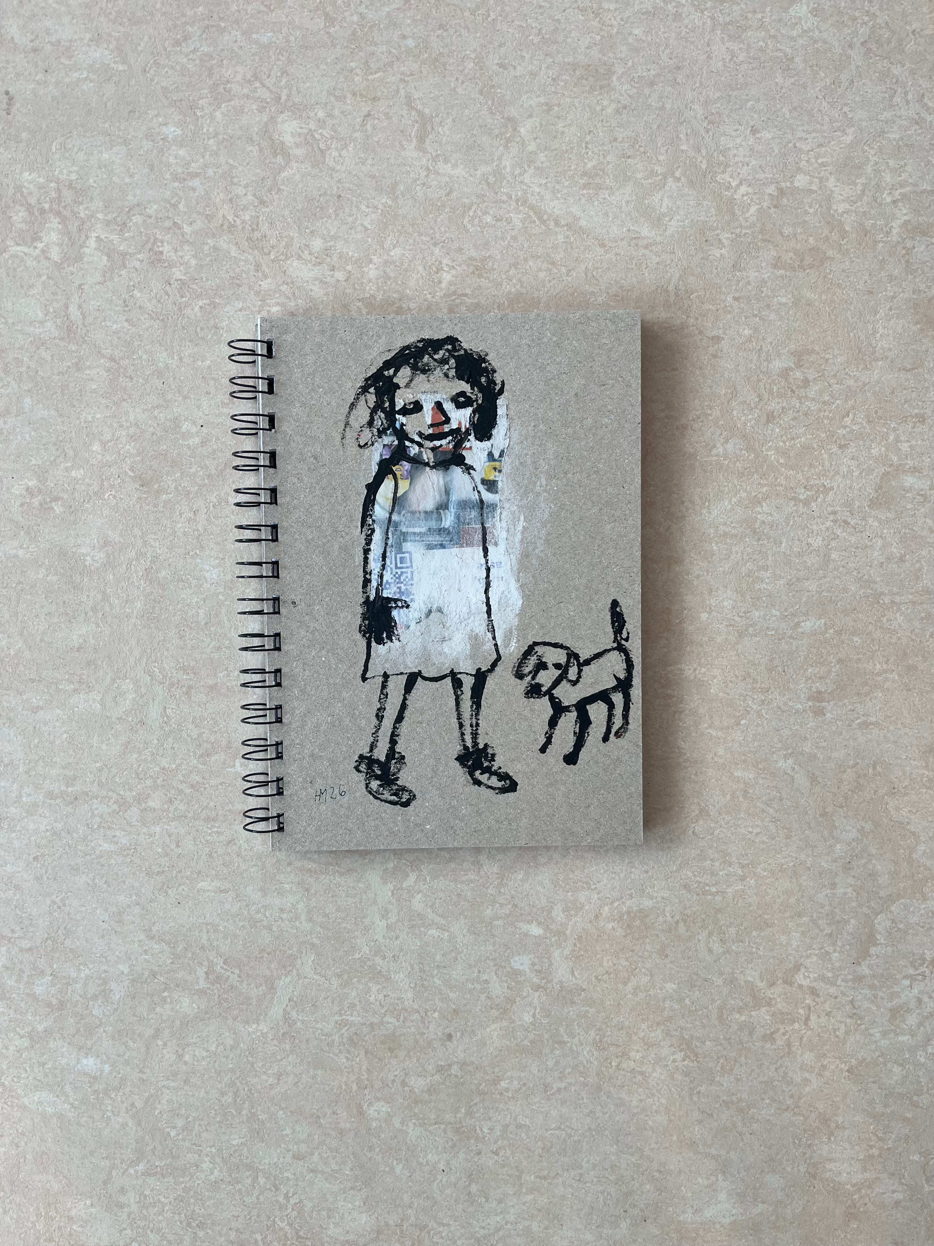 Frau und Hund