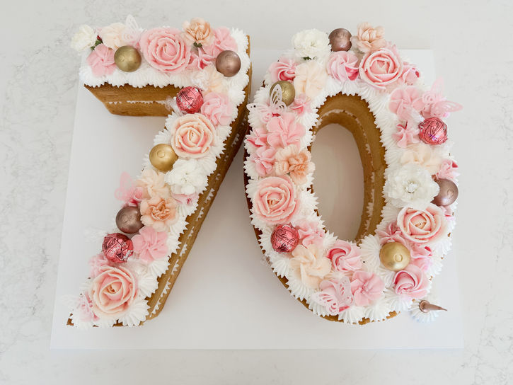 70th Birthday Cake