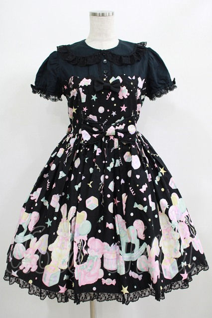 Angelic Pretty / TOY PARADEワンピース Free ブラック