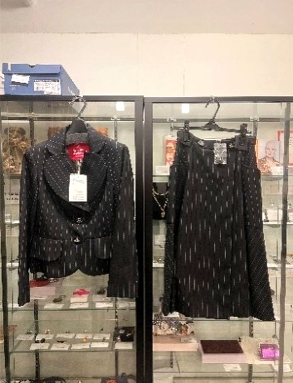 ピンストライプラブジャケットセットアップ