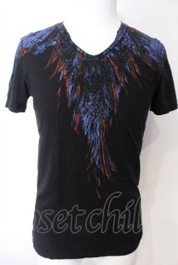 14th Addiction//フェザープリントTシャツ