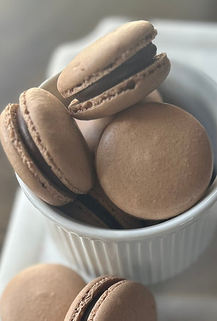 Chocolate Macarons