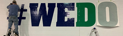 Large Format Printing Vinyl Graphic Installation
