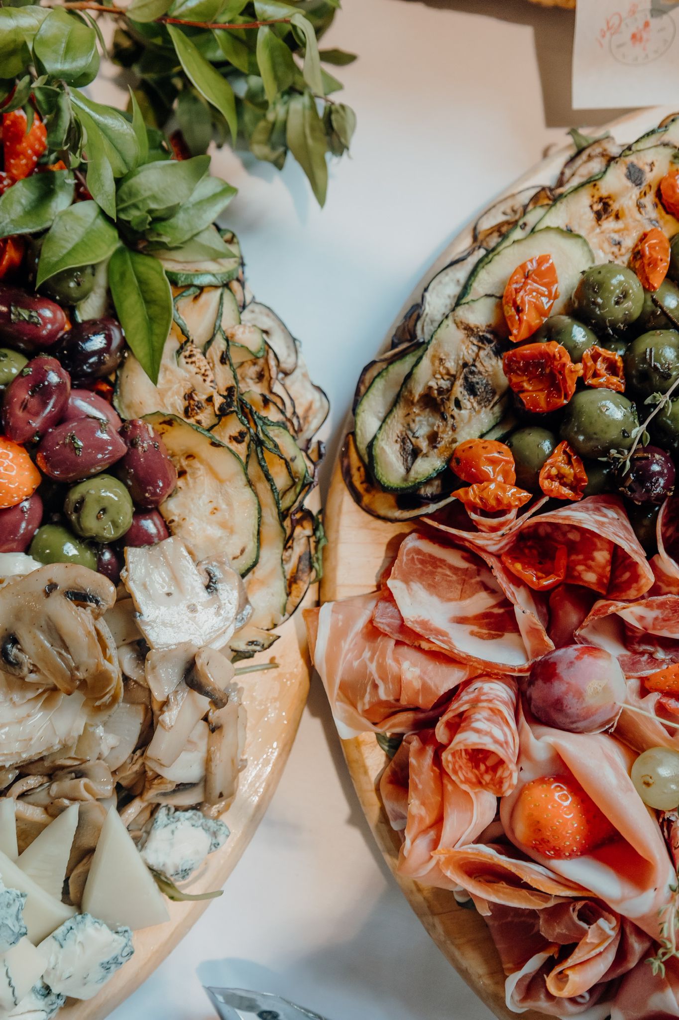 Arranged Food and Objects
