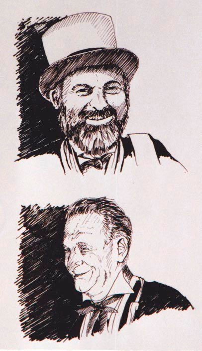 Dessin reproduit sur carrelage