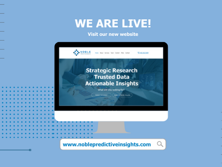 Noble Predictive Insights – Formerly O.H. Predictive Insights – Announces New Website Launch