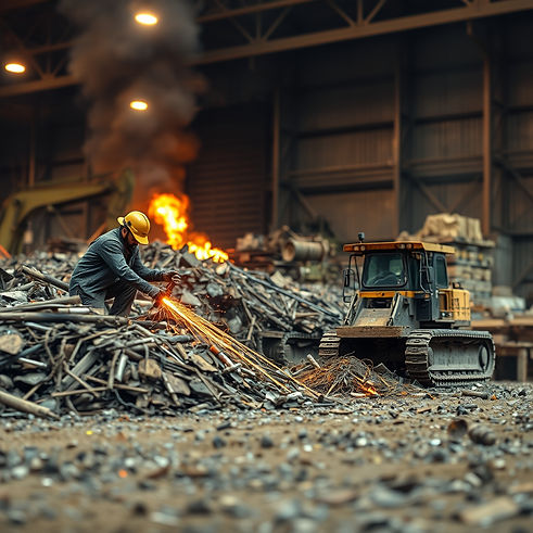 Creat image about metal scrap and mining with very professional and photo show that we loo