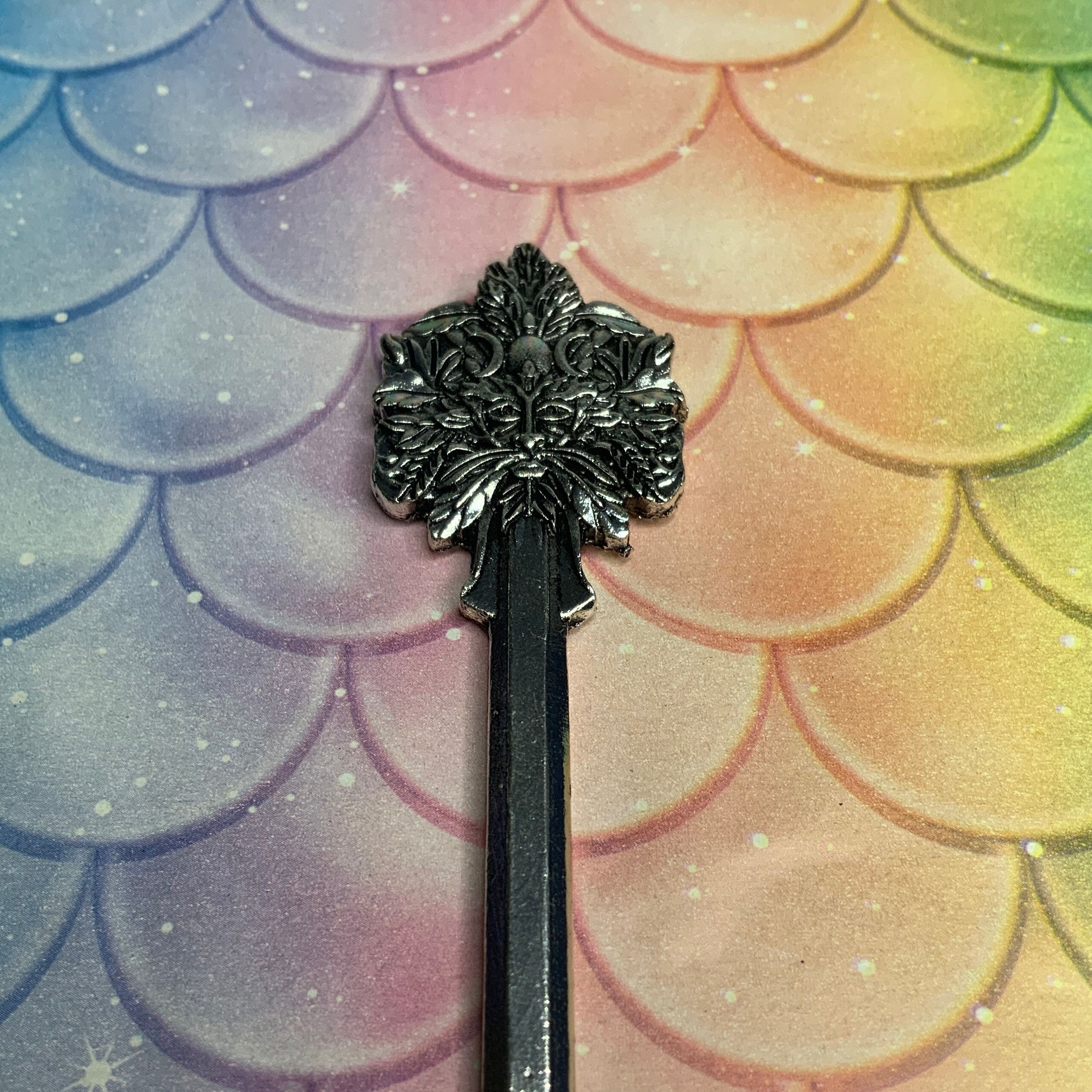 Hair Stick - Green Man