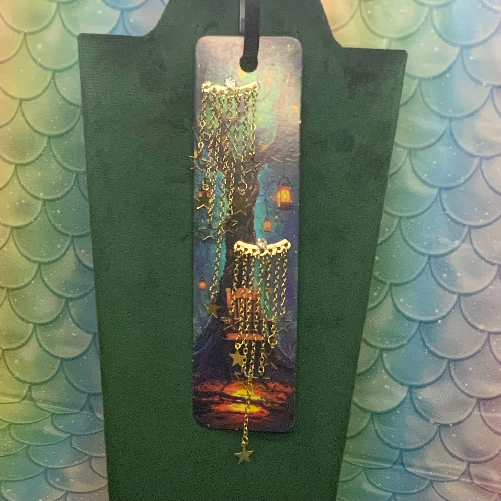 Thumbnail: Earrings - Dangling Stars
