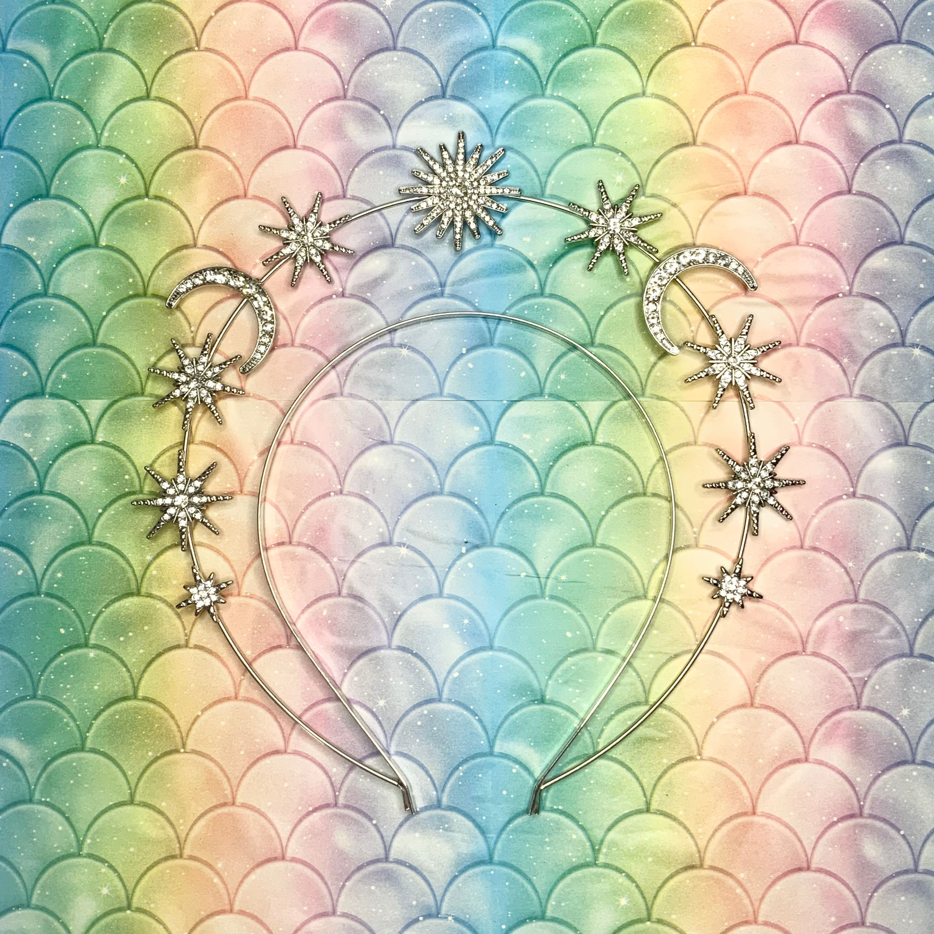 Halo Crown - Moon & Stars