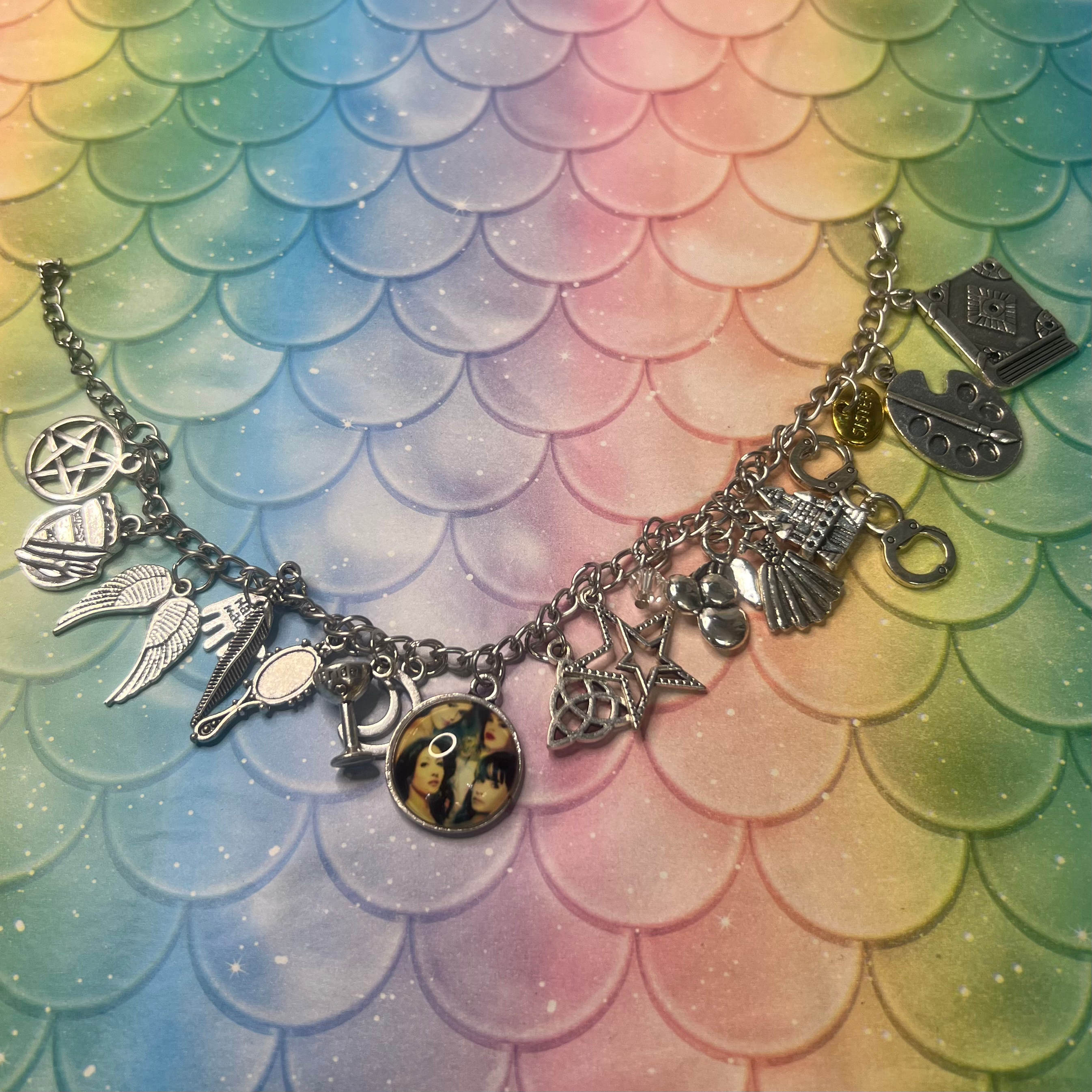 Fandom Charm Bracelet - Power of 3 Witches