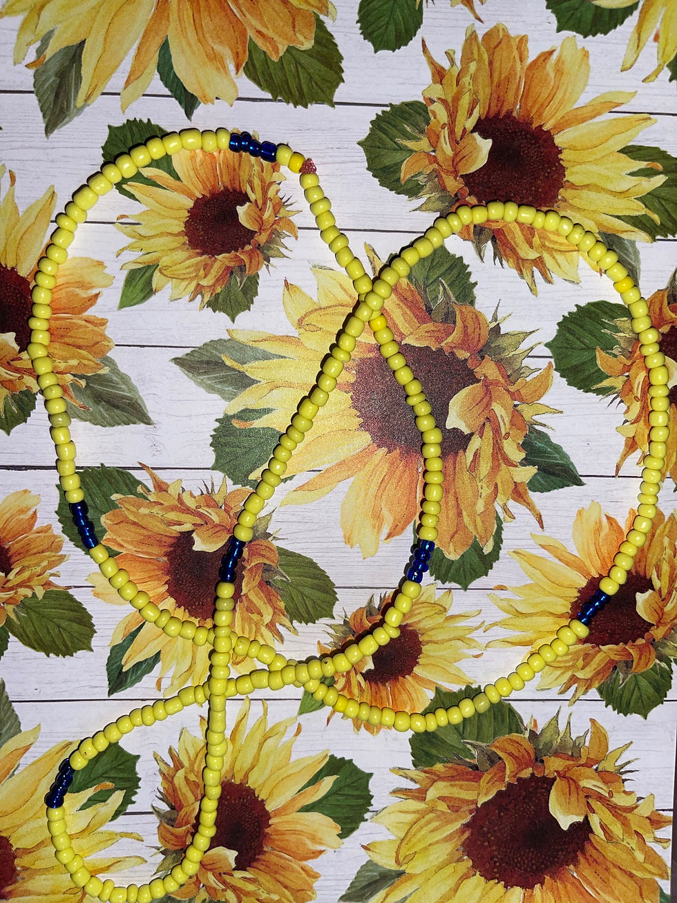 Thumbnail: Waist Beads: Yellow