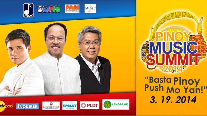 Pinoy Music Summit 2014: Basta Pinoy, Push Mo Yan