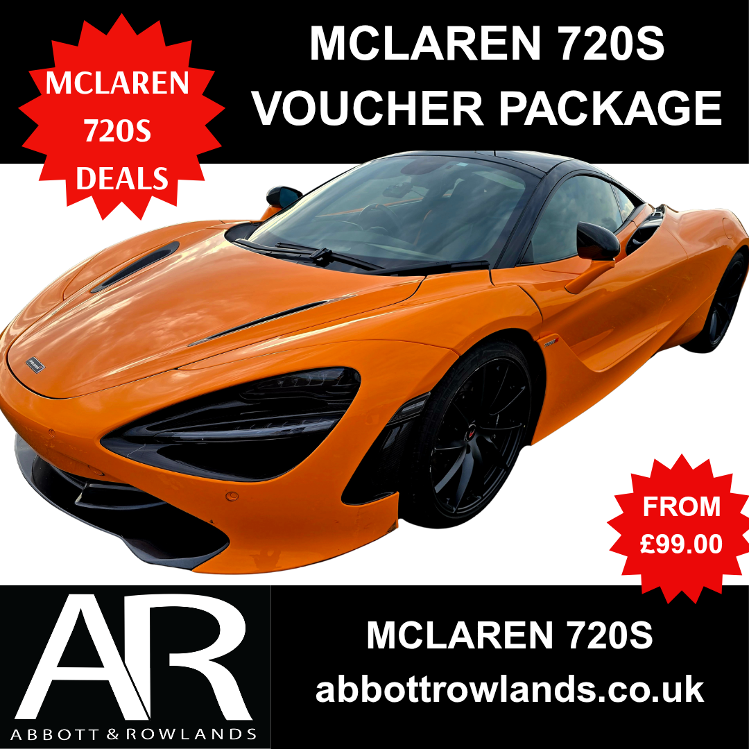Mclaren 720s Supercar Driving Experience Deals From £99.00