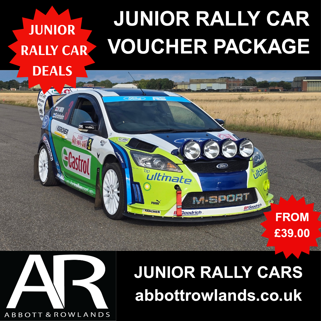 Junior Rally Car Driving Experience Deals From £39.00