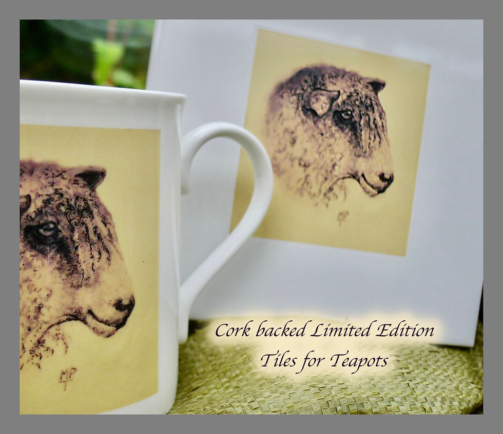 Limited edition Longwool Mug & Tile