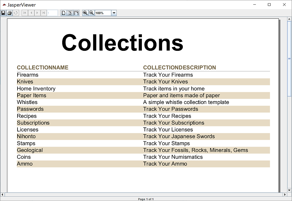 NM Collector Software Tutorial - 4. Managing Collections