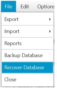 Recover Database