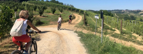 tour e bike itinerari San Damiano d'Asti